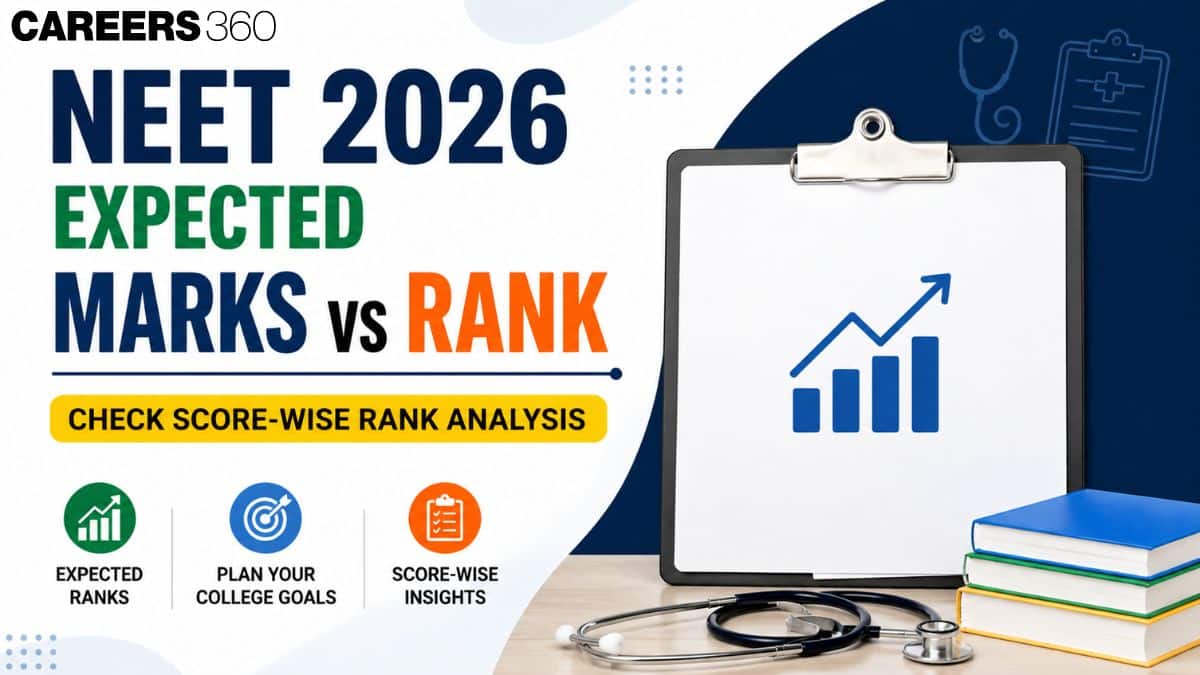 NEET 2026 Marks vs Rank (Expected): Check Range, Safe Score, Analysis
